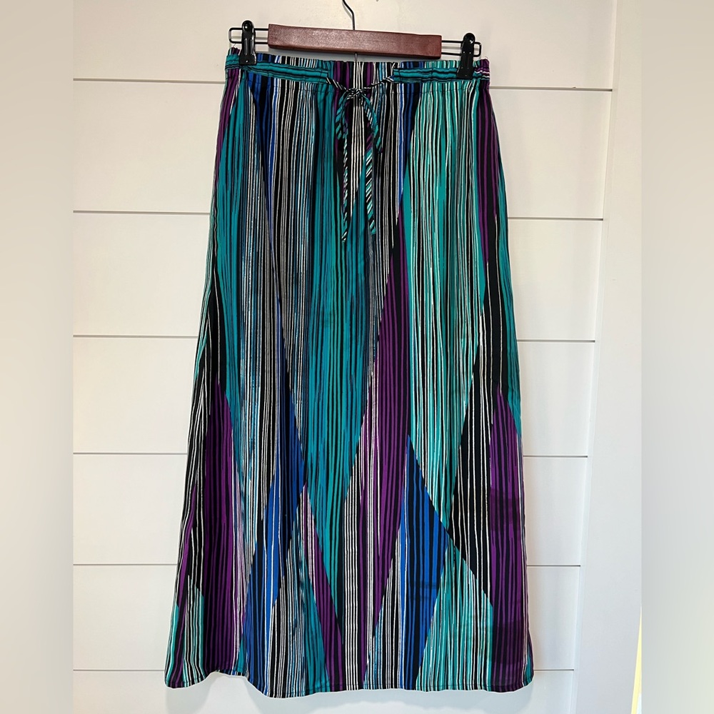Worthington Multi Color Skirt Women’s Size Small W/pockets